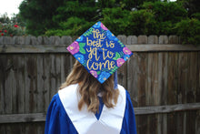 Load image into Gallery viewer, HandPainted Graduation Hat