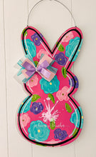 Load image into Gallery viewer, Single Peep Bunny Doorhanger