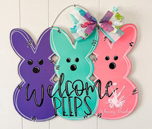 Load image into Gallery viewer, Peep Trio Doorhanger