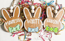 Load image into Gallery viewer, Bunny Easter Basket Name Tag