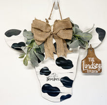 Load image into Gallery viewer, Cow Doorhanger