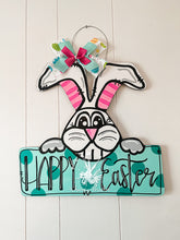 Load image into Gallery viewer, Bunny Plaque Doorhanger
