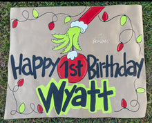 Load image into Gallery viewer, HandPainted Kraft Paper Banner
