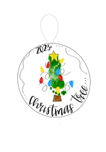 Load image into Gallery viewer, Footprint Ornament — MAKEUP EVENT
