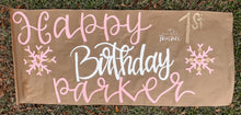 Load image into Gallery viewer, HandPainted Kraft Paper Banner
