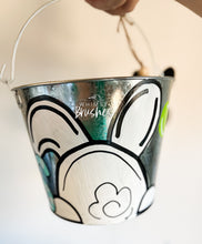 Load image into Gallery viewer, Polka Dot Bunny Easter Bucket
