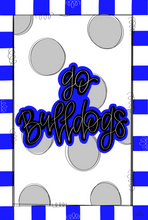 Load image into Gallery viewer, PRE-ORDER School Polka Dot Garden Flag
