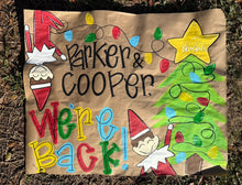 Load image into Gallery viewer, HandPainted Kraft Paper Banner
