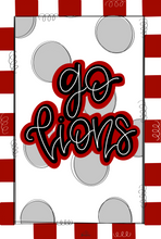 Load image into Gallery viewer, PRE-ORDER School Polka Dot Garden Flag
