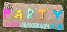 Load image into Gallery viewer, HandPainted Kraft Paper Banner
