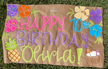 Load image into Gallery viewer, HandPainted Kraft Paper Banner
