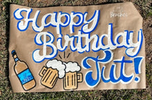 Load image into Gallery viewer, HandPainted Kraft Paper Banner
