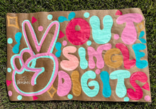 Load image into Gallery viewer, HandPainted Kraft Paper Banner
