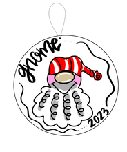 Load image into Gallery viewer, Handprint Ornament — MAKEUP EVENT
