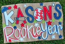 Load image into Gallery viewer, HandPainted Kraft Paper Banner
