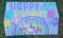 Load image into Gallery viewer, HandPainted Kraft Paper Banner
