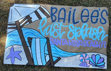 Load image into Gallery viewer, HandPainted Kraft Paper Banner
