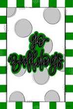 Load image into Gallery viewer, PRE-ORDER School Polka Dot Garden Flag
