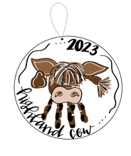 Load image into Gallery viewer, Handprint Ornament — MAKEUP EVENT
