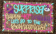 Load image into Gallery viewer, HandPainted Kraft Paper Banner
