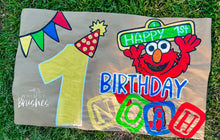 Load image into Gallery viewer, HandPainted Kraft Paper Banner
