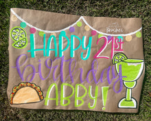 Load image into Gallery viewer, HandPainted Kraft Paper Banner
