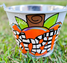 Load image into Gallery viewer, Trick or Treat Halloween Galvanized Bucket
