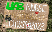 Load image into Gallery viewer, HandPainted Kraft Paper Banner
