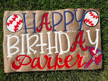 Load image into Gallery viewer, HandPainted Kraft Paper Banner
