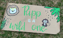 Load image into Gallery viewer, HandPainted Kraft Paper Banner
