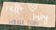 Load image into Gallery viewer, HandPainted Kraft Paper Banner

