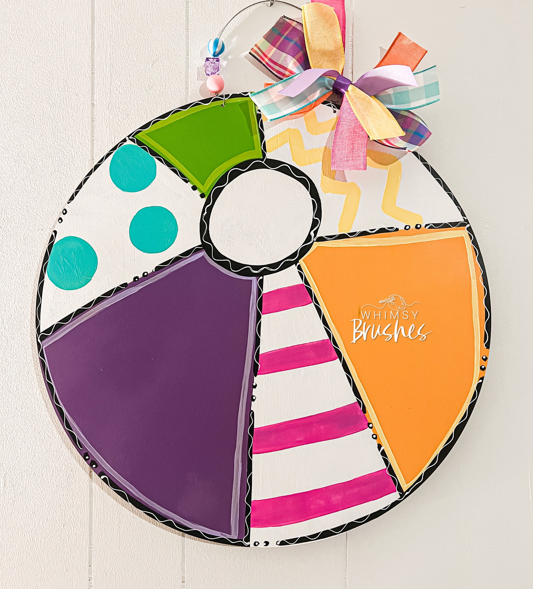 Beach Ball Doorhanger