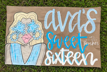 Load image into Gallery viewer, HandPainted Kraft Paper Banner
