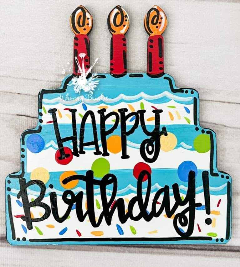 Birthday Cake Attachment