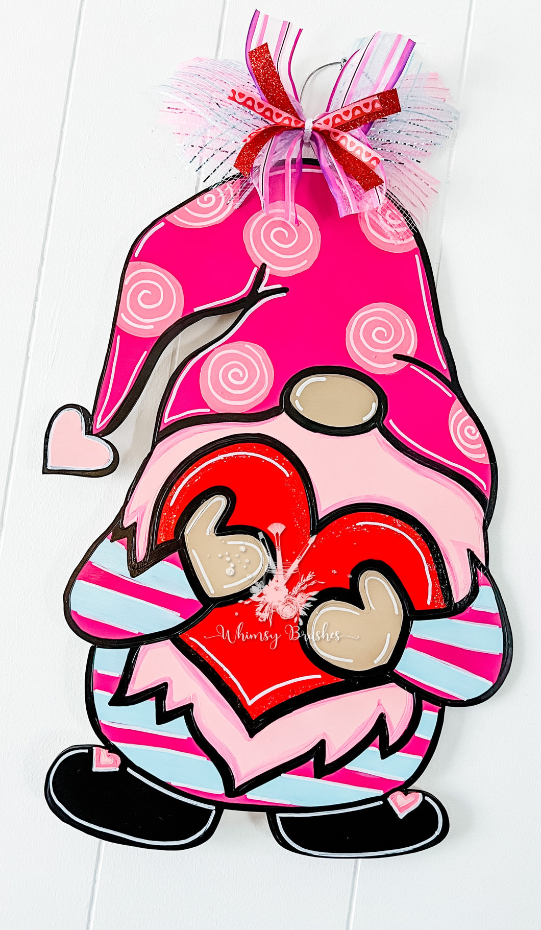 Valentine’s Gnome Doorhanger