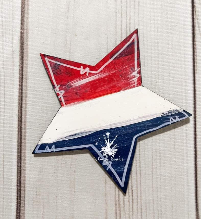 Red, White, and Blue Star Attachment