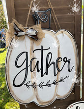 Load image into Gallery viewer, Jumbo Pumpkin Doorhanger
