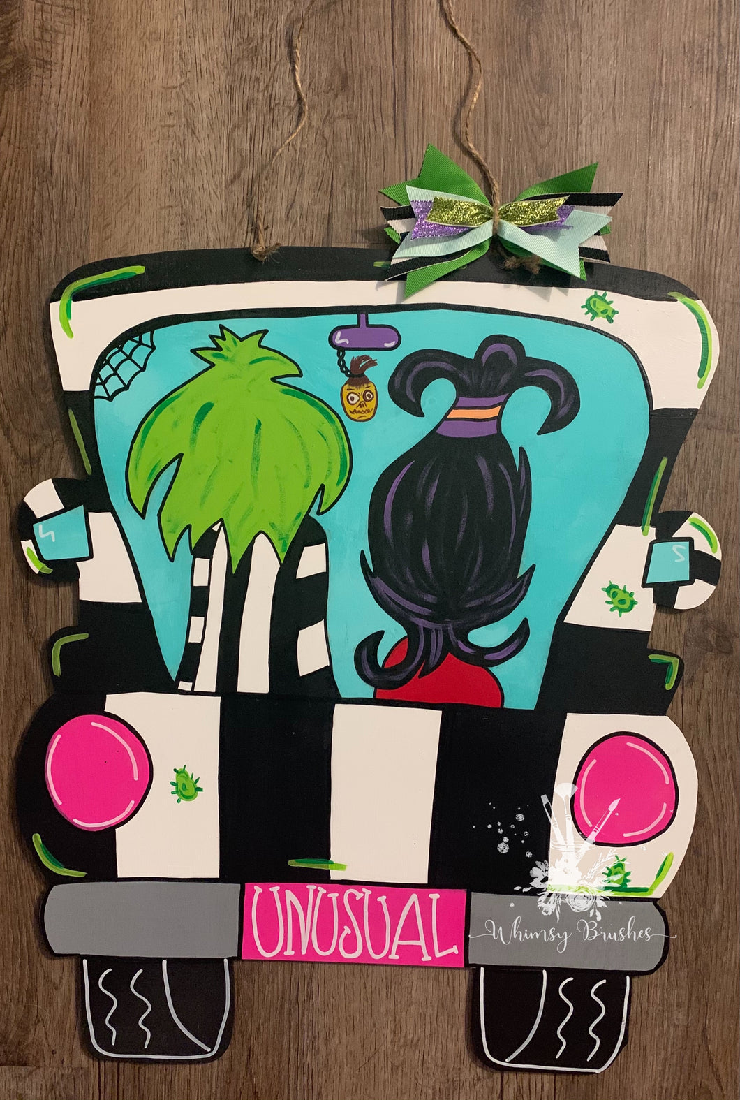 BeetleJuice Truck Doorhanger