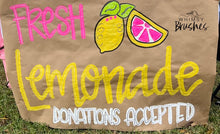 Load image into Gallery viewer, HandPainted Kraft Paper Banner
