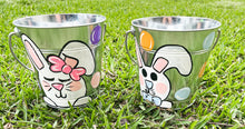 Load image into Gallery viewer, Polka Dot Bunny Easter Bucket
