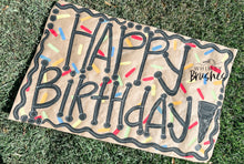 Load image into Gallery viewer, HandPainted Kraft Paper Banner
