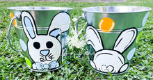 Load image into Gallery viewer, Polka Dot Bunny Easter Bucket
