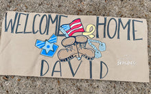 Load image into Gallery viewer, HandPainted Kraft Paper Banner
